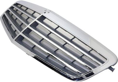 For Mercedes-Benz E350 / E550 Grille Assembly 2010 11 12 2013 | Chrome Shell | Paint to Match Insert | Sedan/Wagon | Plastic | MB1200149 | 21288001839040 in Kuwait