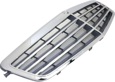 For Mercedes-Benz E350 / E550 Grille Assembly 2010 11 12 2013 | Chrome Shell | Paint to Match Insert | Sedan/Wagon | Plastic | MB1200149 | 21288001839040 in Kuwait