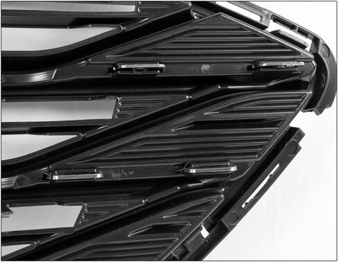Mesh Front Bumper Lower Grille Grill Insert Black w/Chrome Trim Compatible with 2019-2020 Chevy Malibu in Saudi Arabia