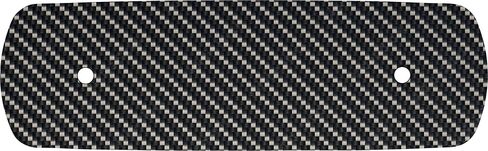 Kustom Cycle Parts Carbon Fiber Look Cleaner Cover Insert. Replaces Stock Harley Davidson M8 / 114 Insert. in Kuwait