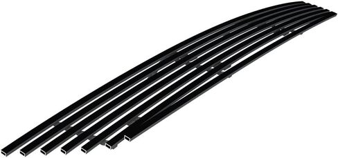 APS Compatible with Honda Accord 2006-2007 Coupe Main Upper Stainless Steel Black 8x6 Horizontal Billet Front Grill Grille Insert H87133J in Kuwait