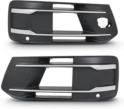 LQI Front Bumper Fog Light Grille Cover Bezel Insert Fit for Audi Q7 Standard Model 2016-2019,Not Fit For The Model W/ACC,Not Fit For S-line Model 4M0807681T, 4M0807682T in Kuwait