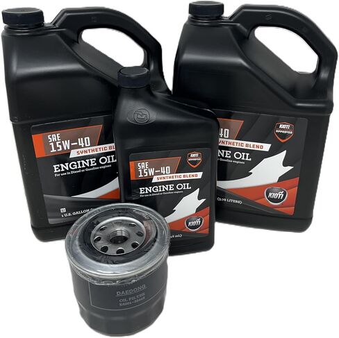 Kioti Tractor Oil Change Kit DK, RX Series in Kuwait