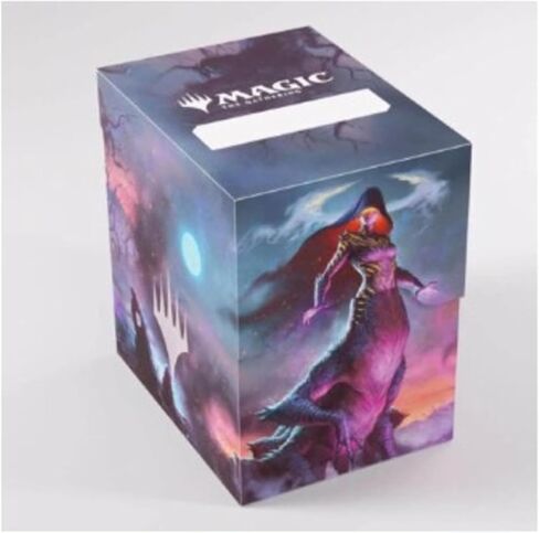 Gamegenic Magic: The Gathering Lorwyn Eclipsed Soft Crate 80+ - تصميم Moonshadow، صندوق 2 في 1 مع مساحة تخزين للبطاقات والرموز، يحمل أكثر من 80 بطاقة مزدوجة الأكمام أو 100 بطاقة بأكمام واحدة، قفل ذكي بالنقر in Saudi Arabia