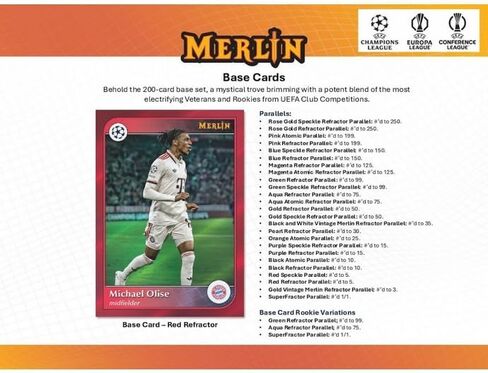 2024-25 Topps Merlin UEFA Club Competitions Blaster Box in Kuwait