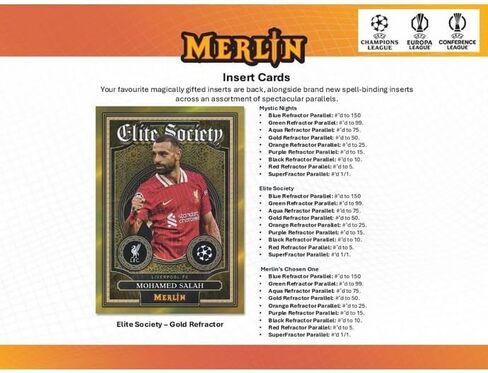 2024-25 Topps Merlin UEFA Club Competitions Blaster Box in Kuwait