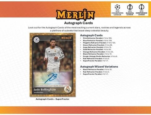 2024-25 Topps Merlin UEFA Club Competitions Blaster Box in Kuwait
