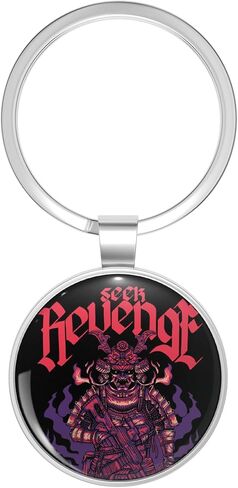 Revenge Metal Double Sided Key Chain Keychain in Kuwait