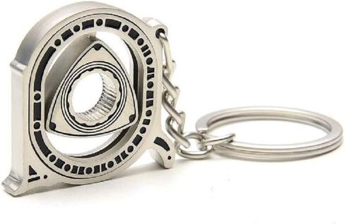 Large Rotary Engine RX7 RX8 Cutout Metal Keychain in Saudi Arabia