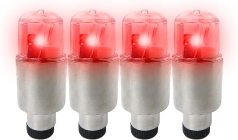 16PCS Car Auto Wheel Tire Tyre Air Valve Stem LED Light Caps Cover Accessories in Saudi Arabia