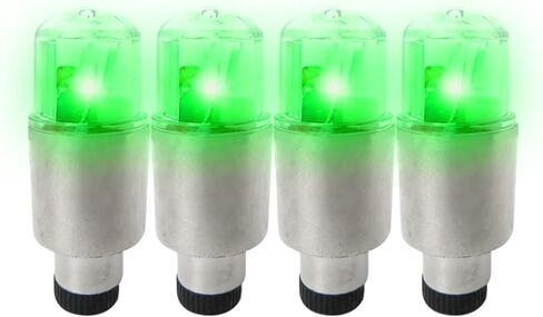 16PCS Car Auto Wheel Tire Tyre Air Valve Stem LED Light Caps Cover Accessories in Saudi Arabia