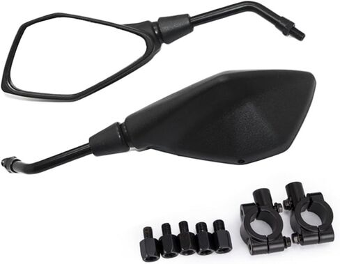 ATV Side Mirrors for CFmoto CFORCE 1000 Overland 2021-2026, Adjustable Universal ATV Rearview Mirrors for Off-Road Vehicles, Durable & Shatterproof, Easy Installation in Saudi Arabia