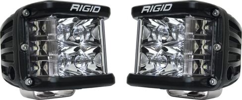 Rigid Industries D-SS PRO - Spot - مطلق النار ثنائي الجانب - مجموعة من 2 - غطاء أسود in Kuwait