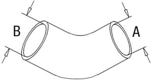 369397R1 Radiator Hose (Upper) Fits International 140 240 404 424 444 2424 in Kuwait