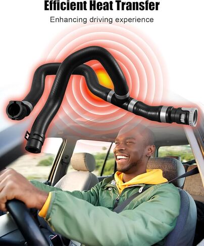 HVAC Heater Hose Fit for Ford Escape 2.0L 2.5L 2013-2019, Fit for MKC 2017-2019 2.0L Replace KH655 in Kuwait