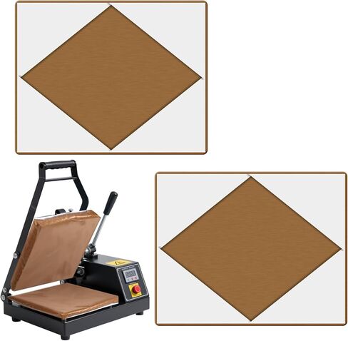 2 Pcs Wrap Cover for Heat Press Platen 15x15 inch,Non-Stick Teflon Sheets for Sublimation Machines, Reusable High Temperature Protective Wrap to Prevent Residue, Ink Stains, and Scratches in Saudi Arabia