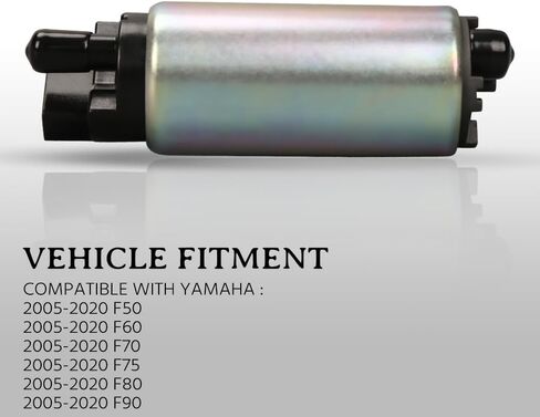 مضخة وقود متوافقة مع Yamaha 4-Stroke Outboard F50/F60/F70/F75/F80/F90 (2005-2016) - مجموعة مضخة الوقود مناسبة لـ Yamaha خارجي 4-Stroke f50hp f60hp استبدال # 6C5-13907-00-00، 6C5-13915-00-00 in Kuwait