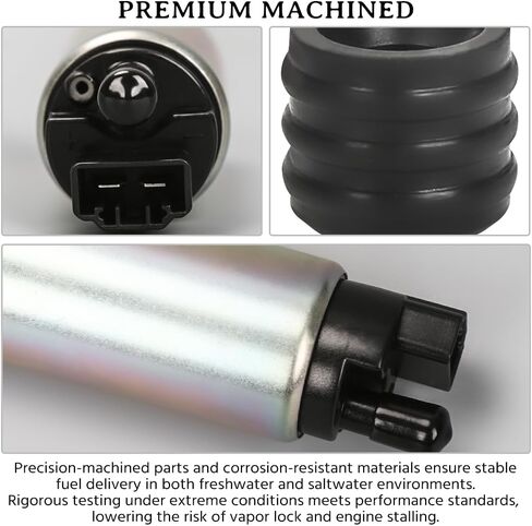 مضخة وقود متوافقة مع Yamaha 4-Stroke Outboard F50/F60/F70/F75/F80/F90 (2005-2016) - مجموعة مضخة الوقود مناسبة لـ Yamaha خارجي 4-Stroke f50hp f60hp استبدال # 6C5-13907-00-00، 6C5-13915-00-00 in Kuwait