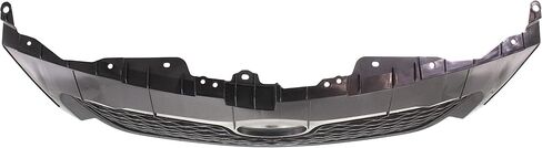 Upper Grille Assembly for 2009-2010 Toyota Corolla Textured Black Shell and Insert in Kuwait