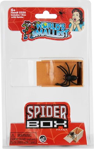 World’s Smallest Spider Box Mini Prank Toy – Classic Pop-Up Spider Gag Gift, Novelty Surprise Toy, Ages 6+ in Saudi Arabia