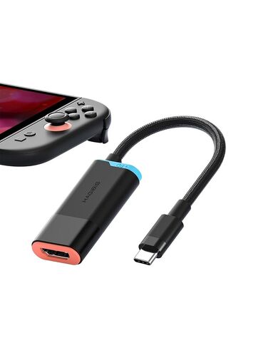 Hagibis Switch Dock لجهاز Nintendo Switch OLED، محول كابل USB C إلى HDMI مع 4K@60 هرتز HDMI، توصيل طاقة 100 واط، محول من النوع C إلى HDMI لأجهزة الكمبيوتر المحمول والكمبيوتر اللوحي وSteamDeck وROG Ally (أبيض 60 هرتز) in Saudi Arabia