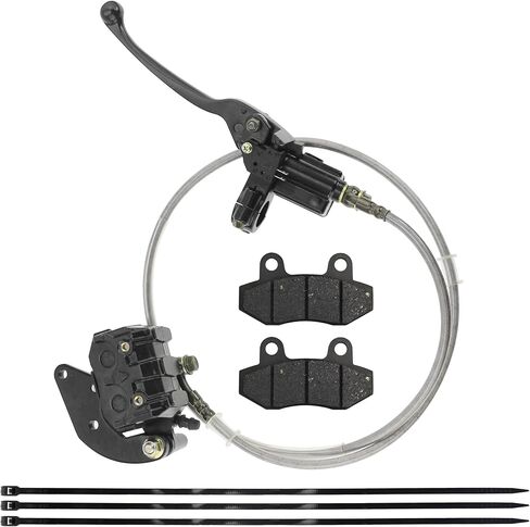 PRO BAT Hydraulic Front Disc Brake Caliper System with Extra Brake Pad for 150cc 200cc 250cc Pit Trail Dirt Bike in Kuwait