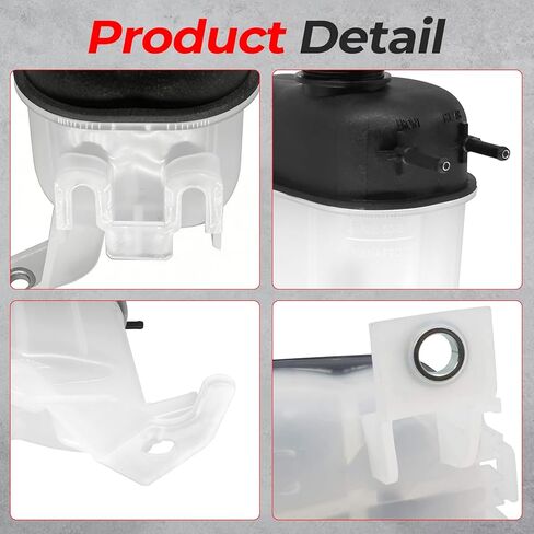 603-973 Coolant Expansion Reservoir Tank with Cap – Compatible with 2014-2020 Chevy Silverado 1500 2500 Suburban Tahoe / GMC Sierra 1500 Yukon / Cadillac Escalade – Replace 22856231 3014134 in Saudi Arabia