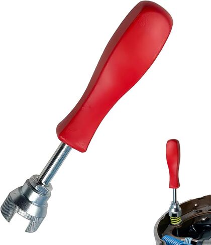 Drum Brake Spring Tool, High-Strength Alloy Steel Drum Brake Tool, Fits 5/8" to 7/8" Diameter Brake Springs, Brake Spring Removal Installation Maintenance Tool for Car, Motorcycle (Red) in Kuwait