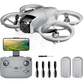 Drone with Camera 1080HD， Features One Key Takeoff/Landing, Altitude Hold, Headless Mode, 3D Flips, Trajectory Flight，3 Speed Modes, Easy to Fly for Beginners, Includes 2 Batteries in Saudi Arabia