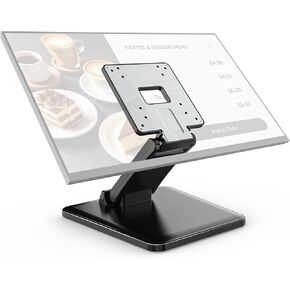 monTEK Low Profile Monitor Stand, Foldable Lay Flat Single VESA Stand 75x75/100x100mm, Portable Support for 17 to 27 Inch Touchscreen Monitor & Mini PC in Kuwait