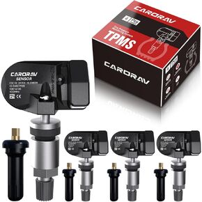 مستشعر نظام مراقبة ضغط الإطارات TPMS متوافق مع Chevy GMC Cadillac Buick، Silverado، Camaro، Colorado، Cruze، Malibu، Tahoe، Terrain، Yukon، Lacrosse، 4 Pack، 433Mhz in Kuwait
