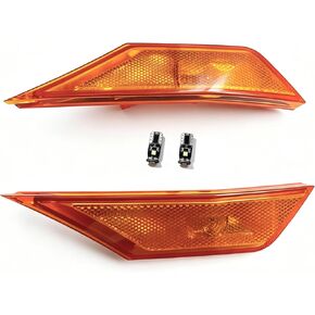 Front Fender Side Marker Light Kit W/Bulbs Replacement for Honda Civic 2016 2017 2018 2019 2020 2021 33800TBAA02 33850TBAA02 in Saudi Arabia