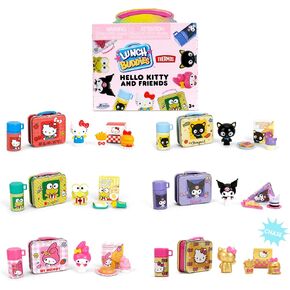 Jada Lunch Buddies – Collectible Mini Tin with Thermos, Figure & Food Accessories – 2-Inch Sanrio Toy – Hello Kitty & Friends – For Kids Ages 5+ (One Piece, Styles May Vary) in Saudi Arabia
