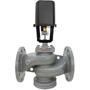Electric two-way valve two-position flow control valve(球墨铸铁 DN80) in Saudi Arabia