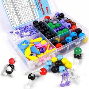 Chemistry Molecular Model Kit (136 Pcs) for Student and Teacher,Organic and Inorganic Chemistry Learning Set,Motivate Enthusiasm for Learning Chemistry and Raising Space Imagination in Saudi Arabia
