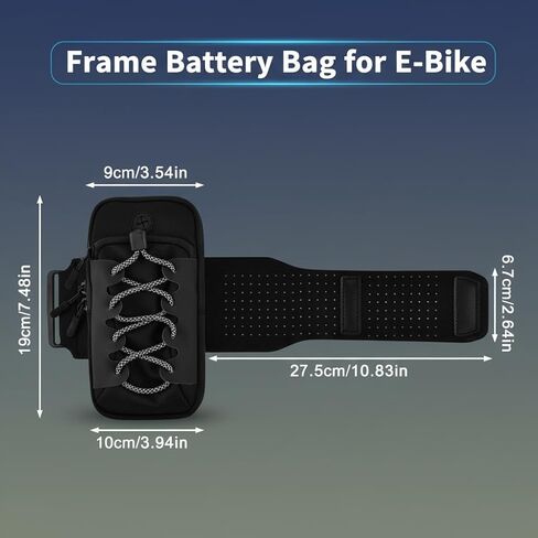 E bike Frame Storage Phone Bag ebike racing pouch for Surron Light Bee X/S & Ultra Bee Talaria Sting MX3 MX4/XXX E Ride Pro S/SR/SS, ebike accessories in Saudi Arabia