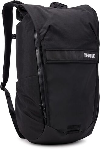 Thule Paramount Bike Commuter Backpack - 20L Capacity - Adjustable fit - 16" Padded Laptop Sleeve and 11" Tablet Pocket - Rolltop Closure - Side Phone Pocket - Taillight Loop in Kuwait