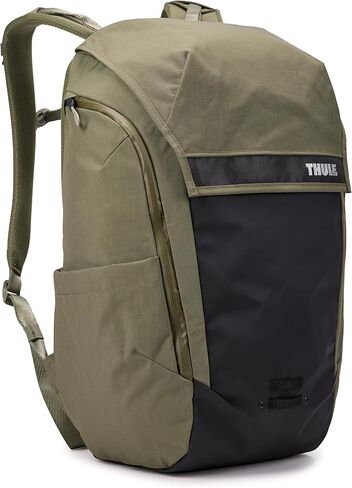 Thule Paramount Bike Commuter Backpack - 20L Capacity - Adjustable fit - 16" Padded Laptop Sleeve and 11" Tablet Pocket - Rolltop Closure - Side Phone Pocket - Taillight Loop in Kuwait