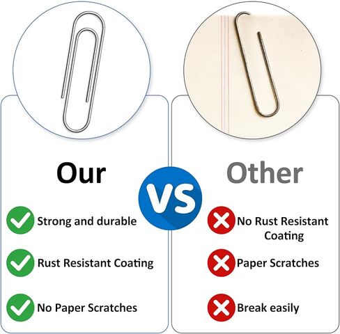 40 Pcs Jumbo Paper Clips Colored Paper Clips Large Paper Clips for School Office Personal Use(4 in) in Saudi Arabia