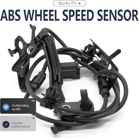 2PCS Front Left and Right Abs Wheel Speed Sensor Compatible with Toyota Prius AWD-E Prime 8954247040 8954347040 ALS3052 ALS3059 16 17 18 19 20 2016 2017 2018 2019 2020 in Kuwait