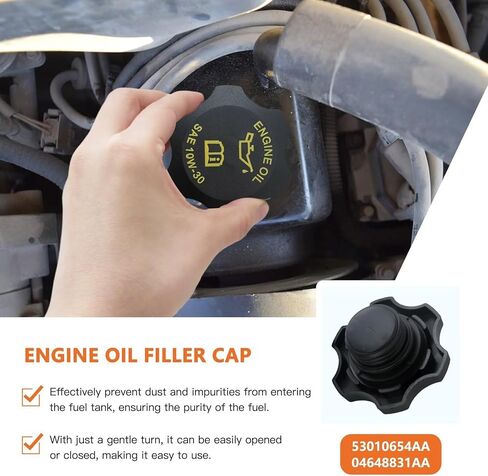 53010654AA 04648831AA Oil Filler Cap Fit for Chrysler PT Cruiser 2001-2005 in Kuwait