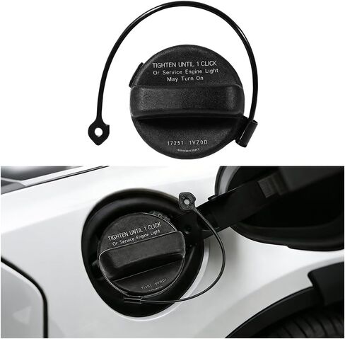 Car Gas Tank Cap, Vehicle Fuel Tank Sealing Filler Cap Replaces OEM #17251-3JA0A 17251-9BD0E, Compatible with Frontier, Altima, Murano, Pathfinder, Versa Note, QX60 in Kuwait