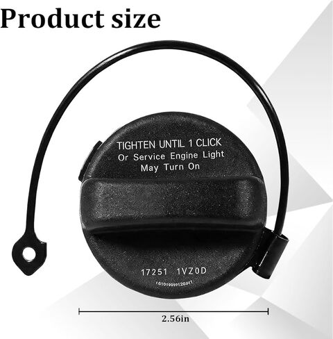 Car Gas Tank Cap, Vehicle Fuel Tank Sealing Filler Cap Replaces OEM #17251-3JA0A 17251-9BD0E, Compatible with Frontier, Altima, Murano, Pathfinder, Versa Note, QX60 in Kuwait