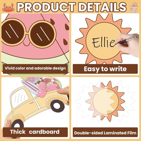 Retro Sun Motivational Bulletin Board Decor Summer Sunshine Bulletin Board Decoration Sunshine Groovy Hippie Paper Cutouts Sun Shine Beach Blackboard for School Classroom Summer Theme Party Supplies in Kuwait