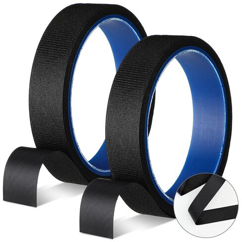 VioraWhite 2 Rolls Wetsuit Repair Iron on Seam Tape 2 Inch 16.4 ft Waterproof Sealing Patch for Neoprene Wetsuit Drysuit Fishing Suits Industrial Standard Carrier Material Black Color in Kuwait