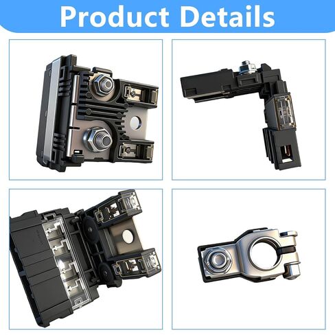 Battery Fusible Fuse Link with Positive Battery Terminal Replacement 24380-89914 2438089914 Fit for Nissan Armada Frontier Pathfinder Xterra Infiniti QX56 QX80 Alternator Starter Fuse in Saudi Arabia