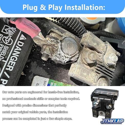 Battery Fusible Fuse Link with Positive Battery Terminal Replacement 24380-89914 2438089914 Fit for Nissan Armada Frontier Pathfinder Xterra Infiniti QX56 QX80 Alternator Starter Fuse in Saudi Arabia