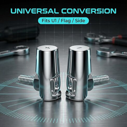 U1 Battery Flag Terminal to Top Post Adapters 4 Pack, Flag to Post Battery Terminal Converter Replace 850116 02033 901034 3758F, Universal Fit for U1R/U1L Group U1 Batteries, M6/M8 Thread SAE Top Post in Saudi Arabia