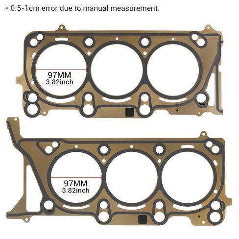 HGS1184 Cylinder Head Gasket Set with Bolts for 2016-2022 Chrysler Pacifica Voyager, Dodge Durango, Jeep Grand Cherokee Wrangler Gladiator, Ram 1500 & ProMaster 3.6L V6 24V DOHC 3604cc in Saudi Arabia