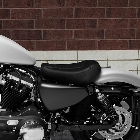 C.C. RIDER Front Driver Solo Seat Fit for Harley Sportster Iron 883 1200 XL883 XL1200NS Forty-Eight XL1200X 2010-up in Saudi Arabia